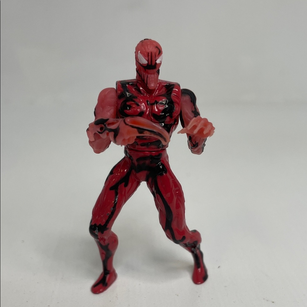 1994 Marvel Web Of Steel 2.5” Carnage Die-Cast Figure